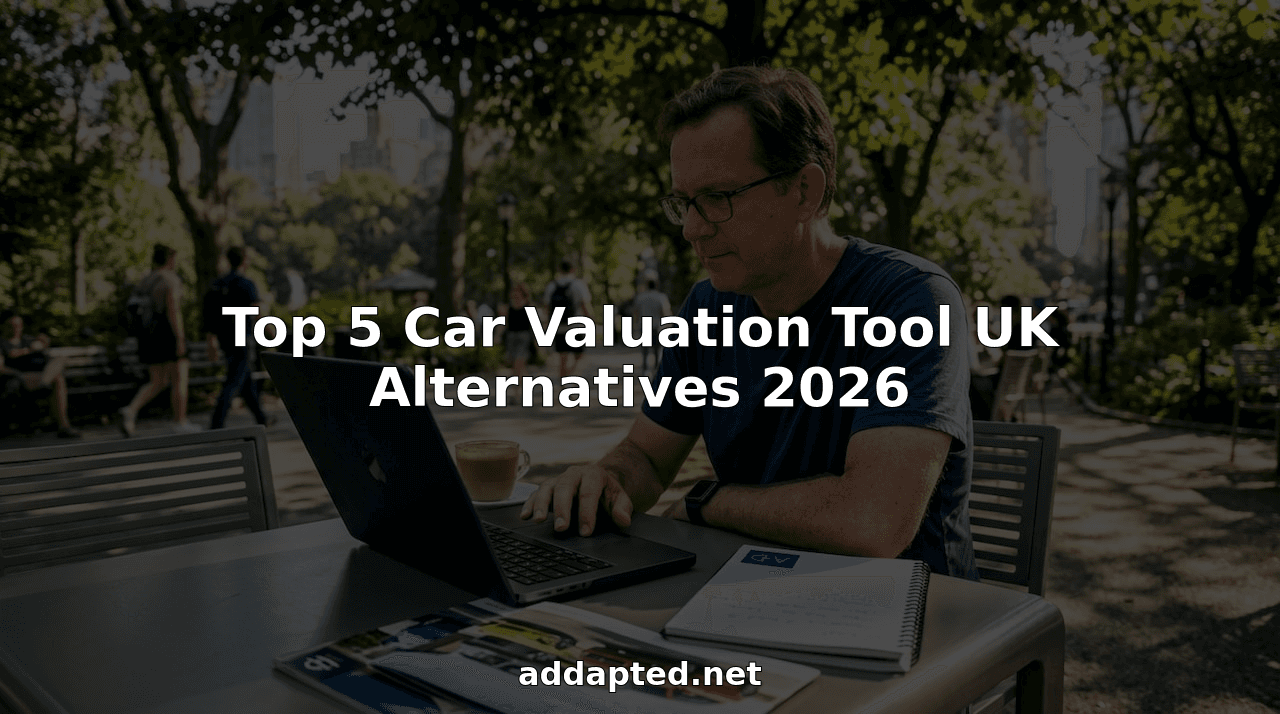 Top 5 Car Valuation Tool UK Alternatives 2026